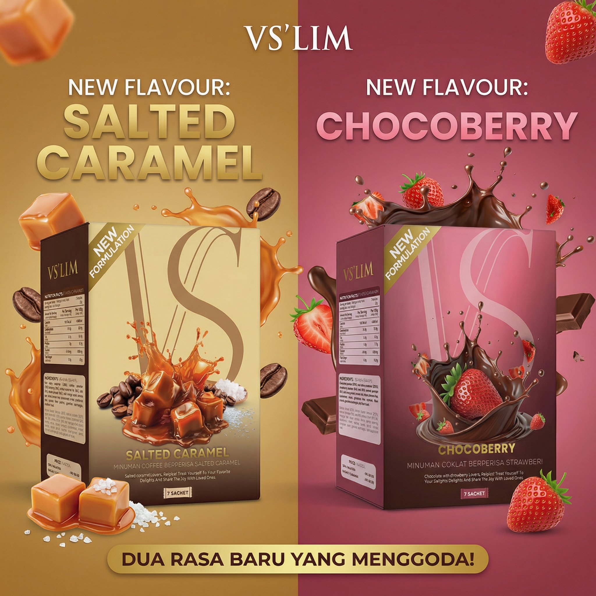 VSlim Salted Caramel & Chocoberry